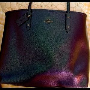 Coach large tote bag